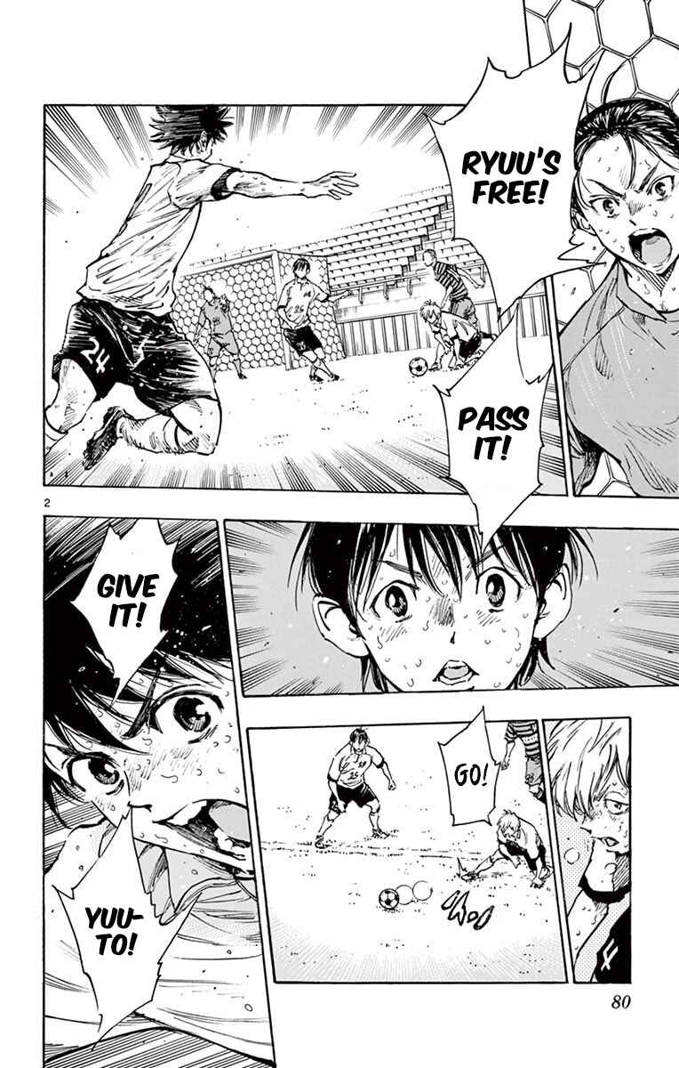BE BLUES ~Ao ni Nare~ Chapter 282 - Page 2