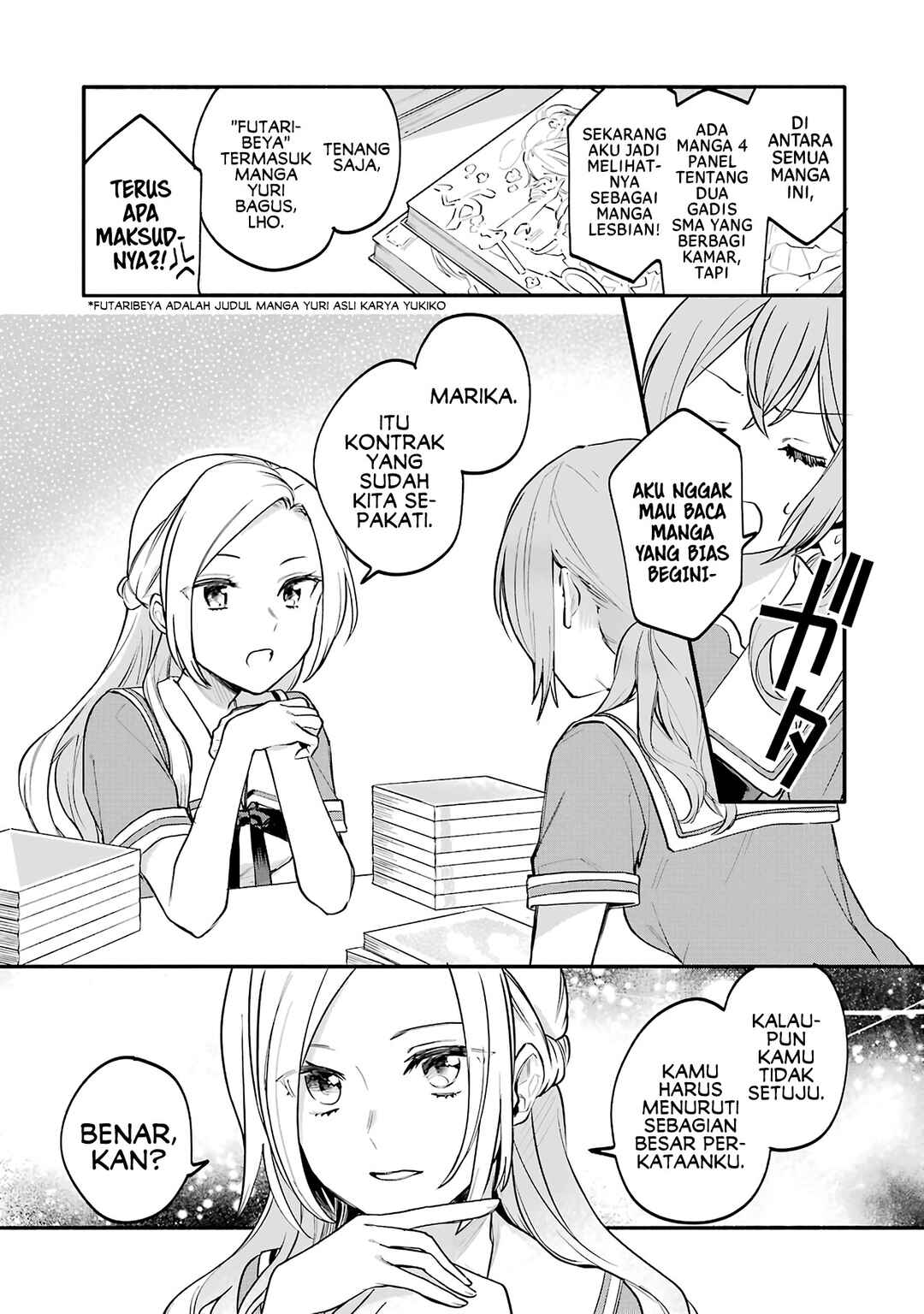Onna Doushi toka Arienai desho to Iiharu Onnanoko wo, Hyakunichikan de Tetteiteki ni Otosu Yuri no Ohanashi Chapter 2 - Page 14