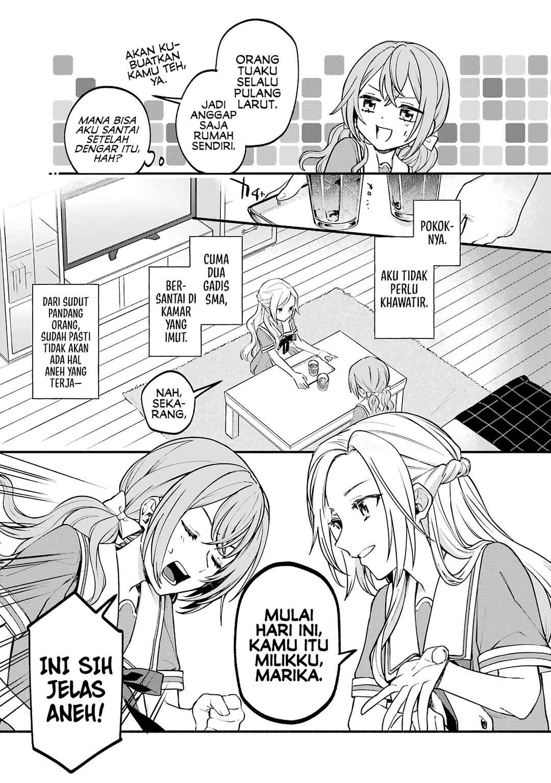 Onna Doushi toka Arienai desho to Iiharu Onnanoko wo, Hyakunichikan de Tetteiteki ni Otosu Yuri no Ohanashi Chapter 2 - Page 6