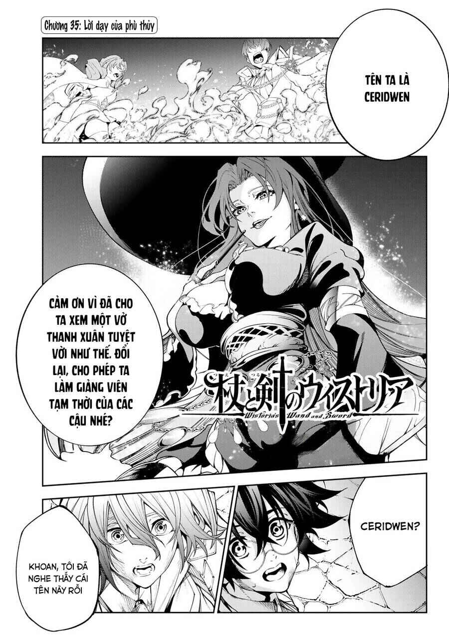 Tsue to Tsurugi no Wistoria Chapter 35 - Page 3