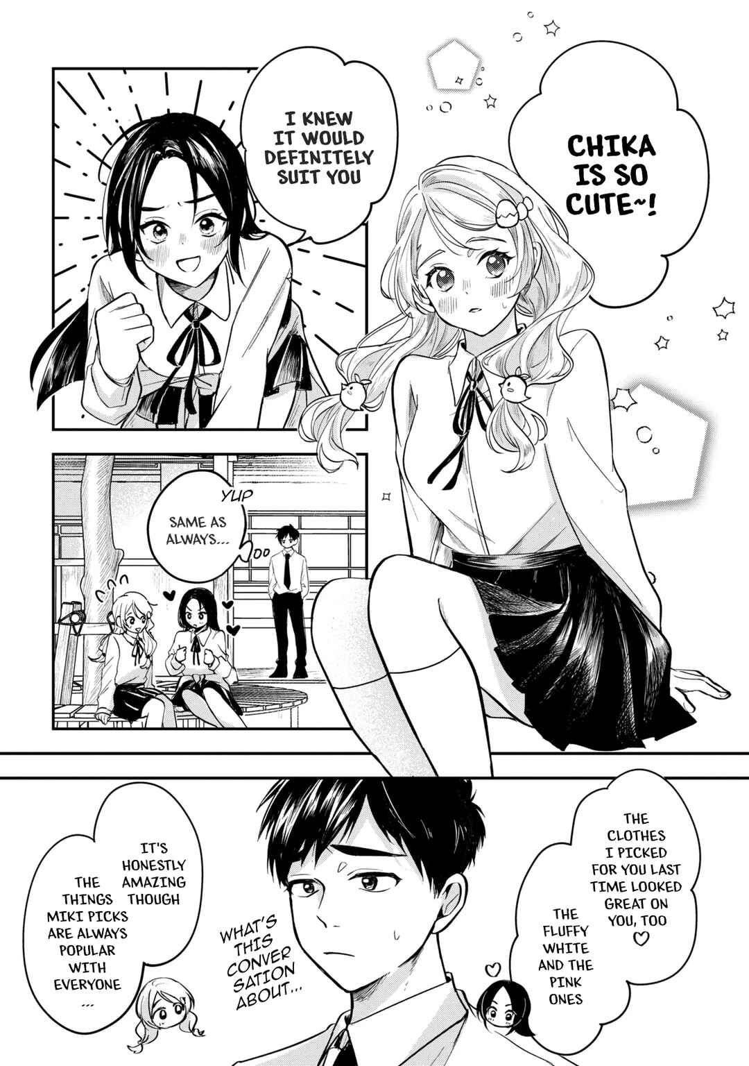 Aisare Tenshi na Classmate ga, Ore ni Dake Itazura ni Hohoemu Chapter 2 - Page 4