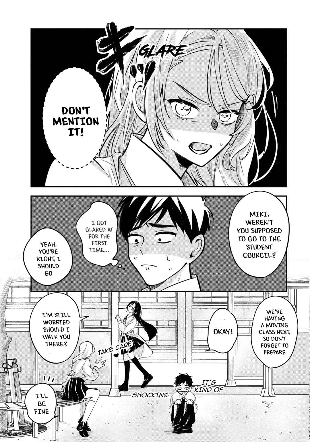 Aisare Tenshi na Classmate ga, Ore ni Dake Itazura ni Hohoemu Chapter 2 - Page 7