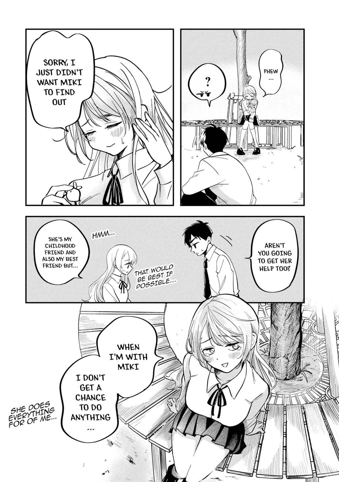 Aisare Tenshi na Classmate ga, Ore ni Dake Itazura ni Hohoemu Chapter 2 - Page 8