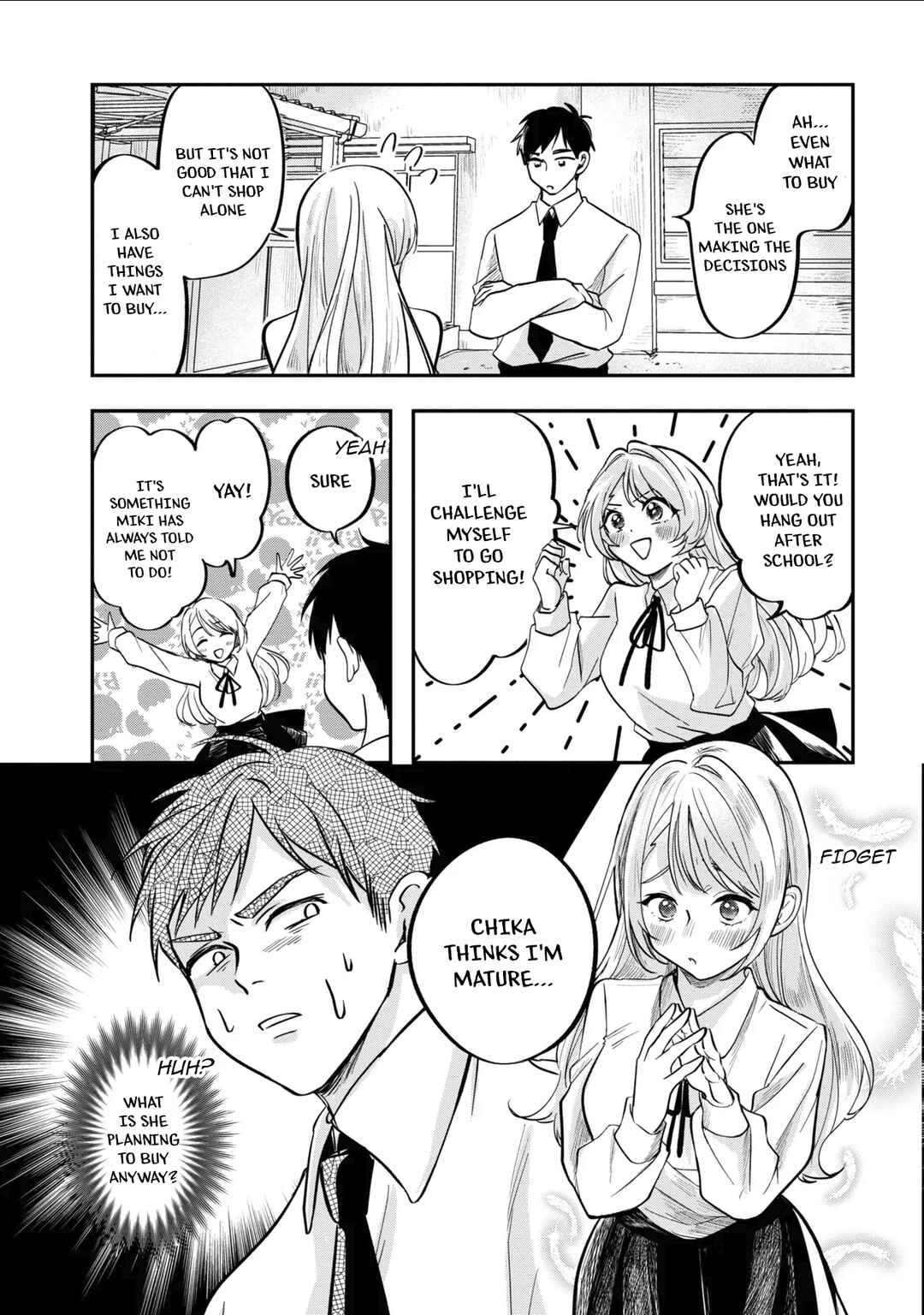 Aisare Tenshi na Classmate ga, Ore ni Dake Itazura ni Hohoemu Chapter 2 - Page 9
