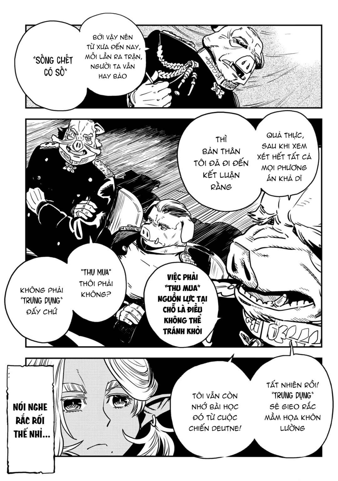 Orcsen Oukokushi ~Yaban na Orc no Kuni wa, Ikanishite Heiwa na Elf no Kuni wo Yakiharau ni Itatta ka~ Chapter 6 - Page 10