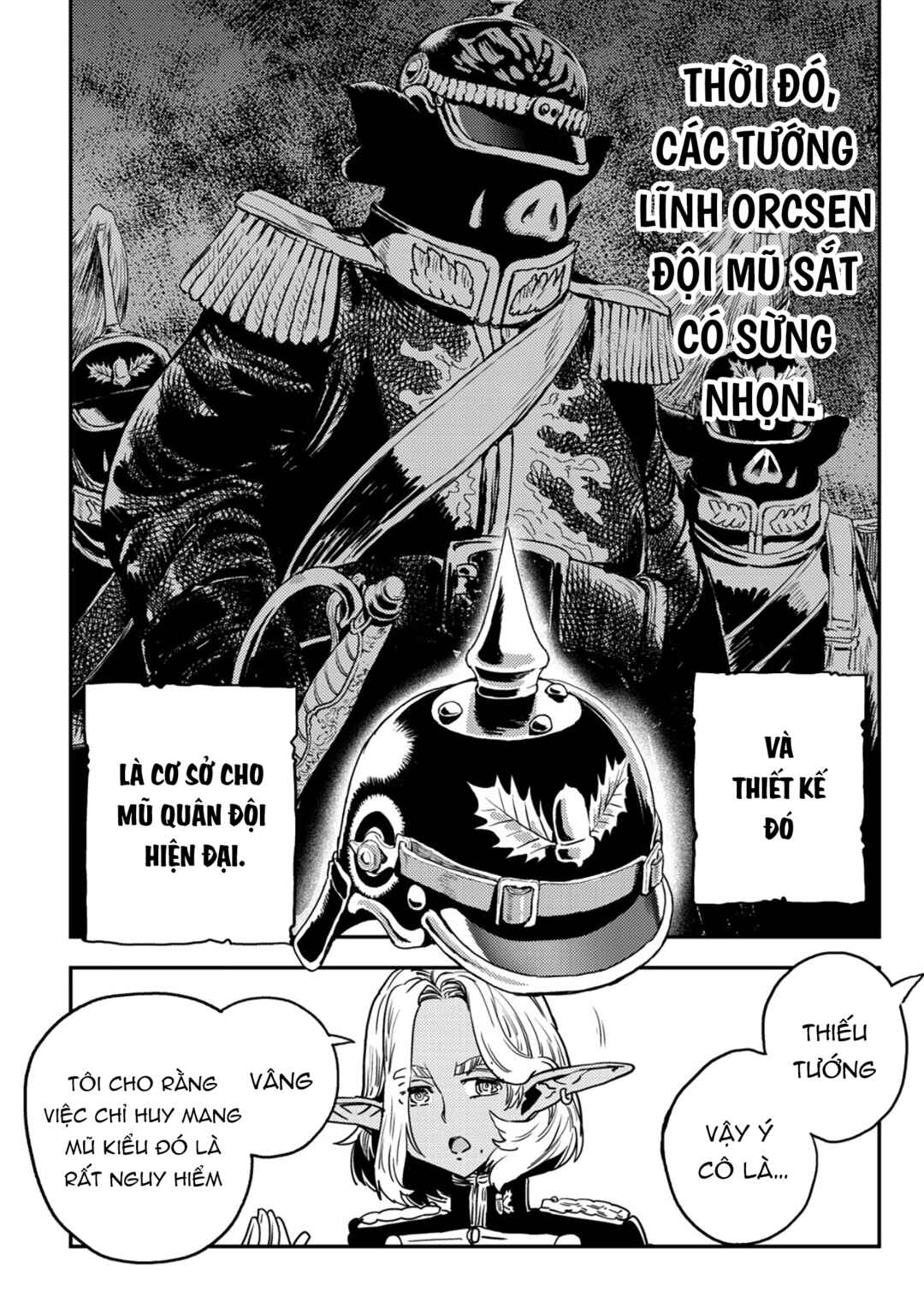 Orcsen Oukokushi ~Yaban na Orc no Kuni wa, Ikanishite Heiwa na Elf no Kuni wo Yakiharau ni Itatta ka~ Chapter 6 - Page 38