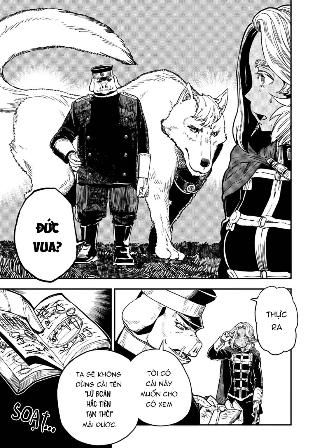 Orcsen Oukokushi ~Yaban na Orc no Kuni wa, Ikanishite Heiwa na Elf no Kuni wo Yakiharau ni Itatta ka~ Chapter 6 - Page 45