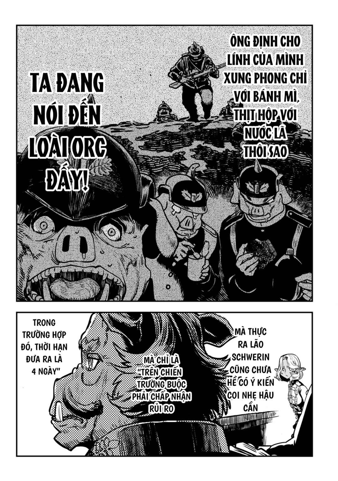 Orcsen Oukokushi ~Yaban na Orc no Kuni wa, Ikanishite Heiwa na Elf no Kuni wo Yakiharau ni Itatta ka~ Chapter 6 - Page 9
