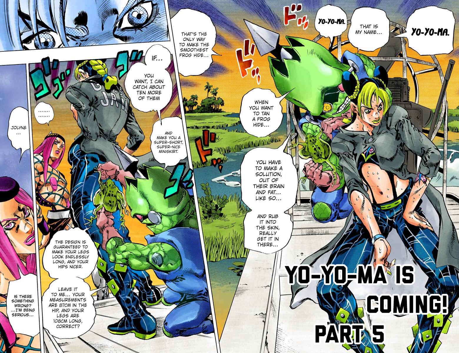 JoJo no Kimyou na Bouken: Part 6 - Stone Ocean Color-ban Chapter 82 - Page 3