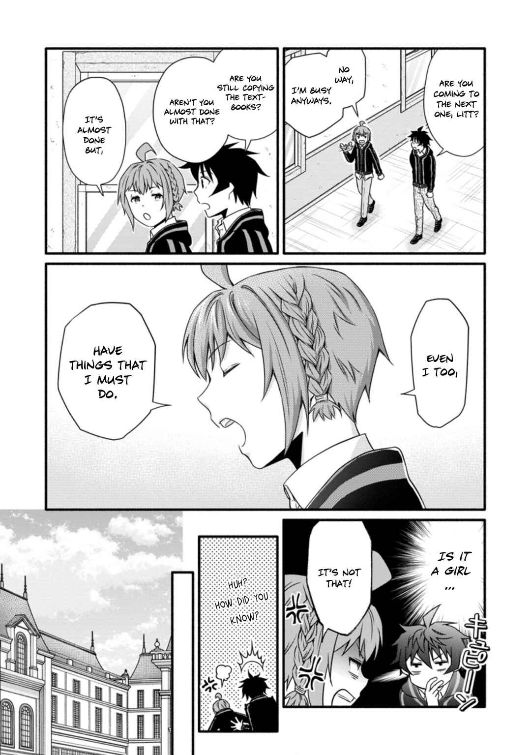 Gakuen Kishi no Level Up! Level 1000 Koe no Tenseisha, Ochikobore Class ni Nyuugaku. Soshite, Chapter 20 - Page 8