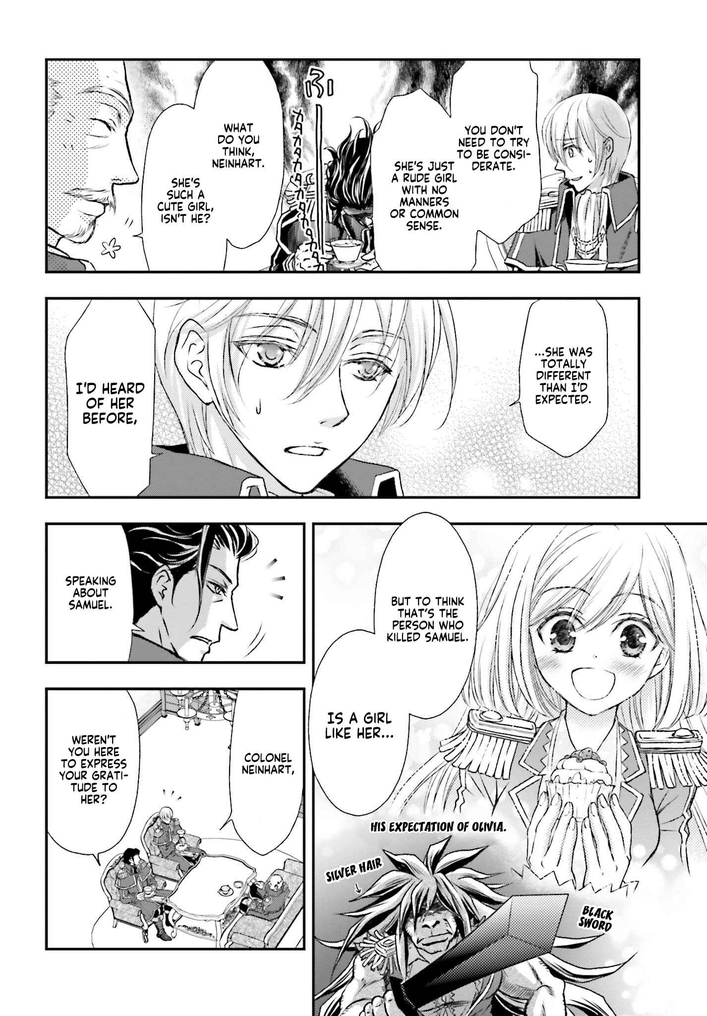 Shinigami ni Sodaterareta Shoujo wa Shikkoku no Tsurugi o Mune ni Idaku Chapter 5 - Page 15