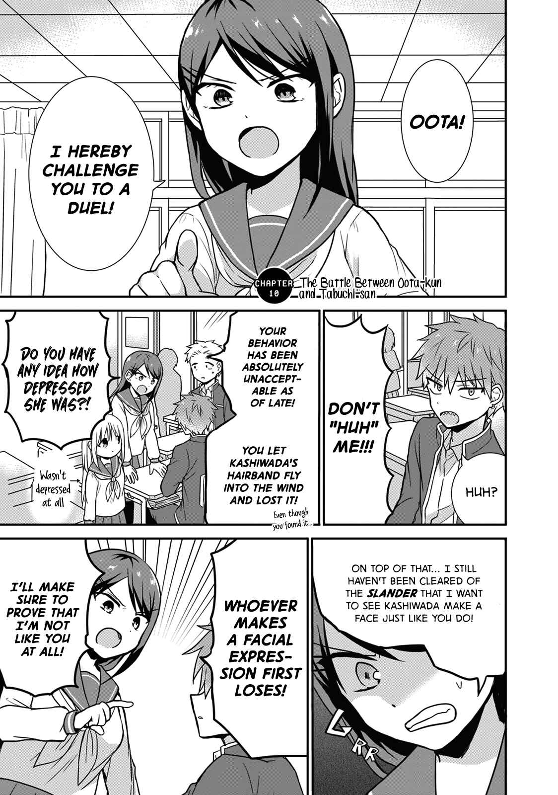 Kao ni Denai Kashiwada-san to Kao ni Deru Oota-kun Chapter 10 - Page 2