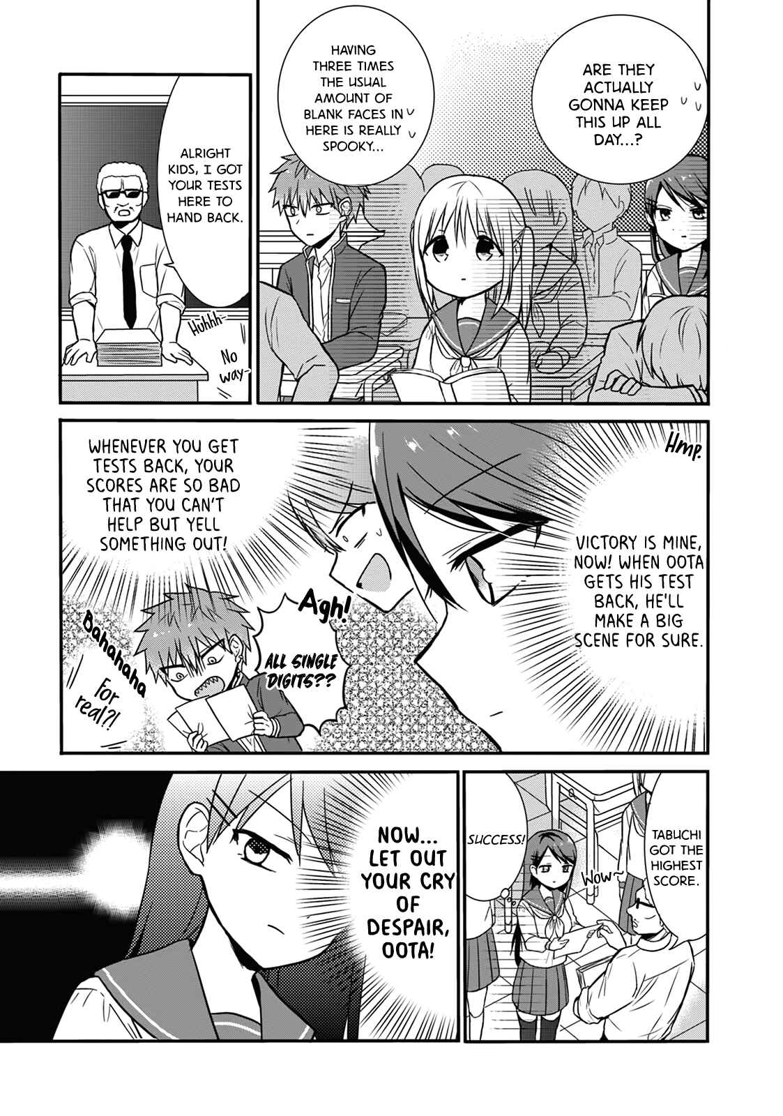 Kao ni Denai Kashiwada-san to Kao ni Deru Oota-kun Chapter 10 - Page 4
