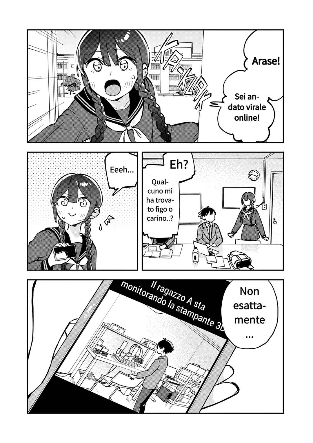 Houkago, Bokura wa Uchuu ni Madou Chapter 19 - Page 1
