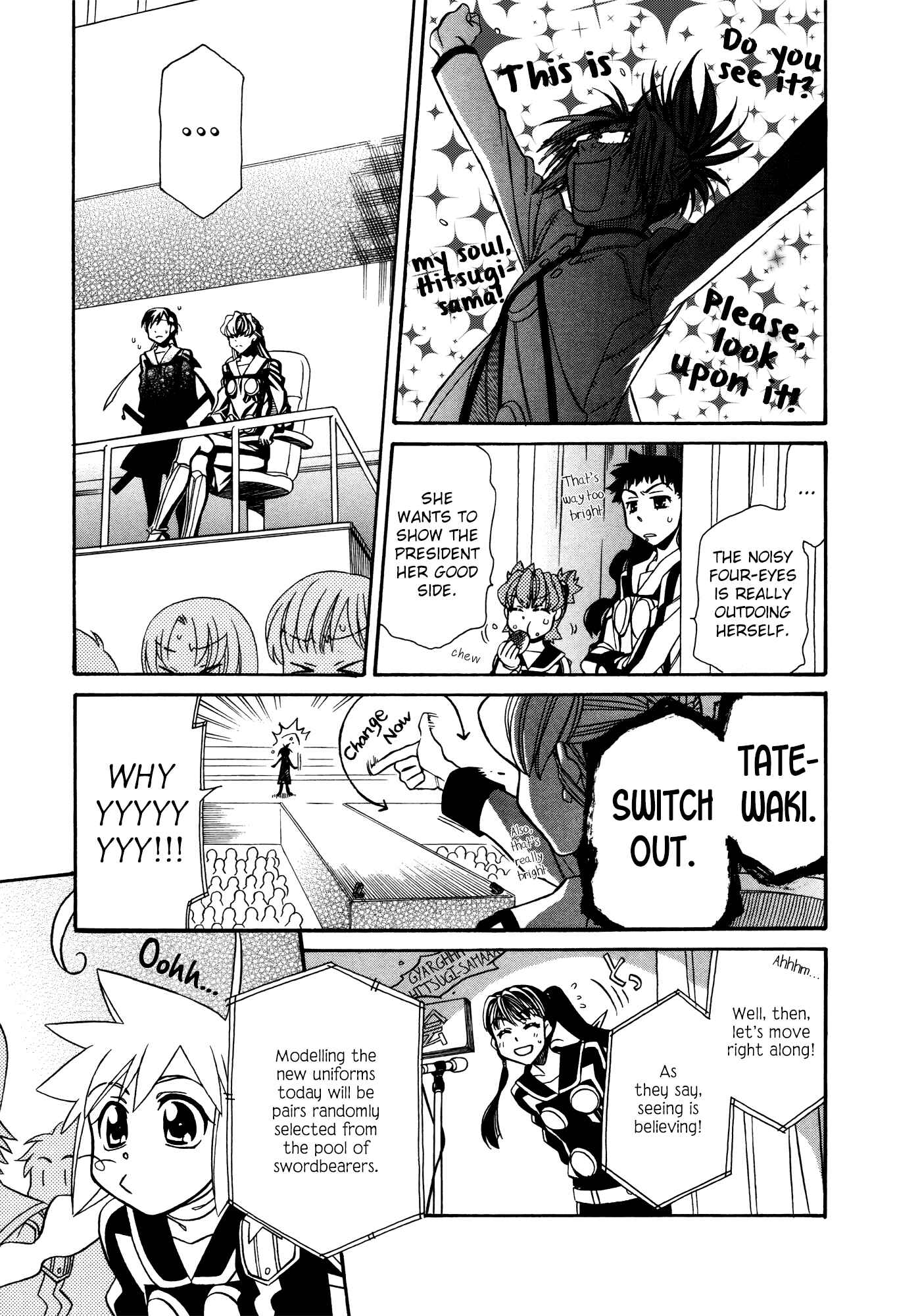 Hayate x Blade Chapter 85 - Page 19