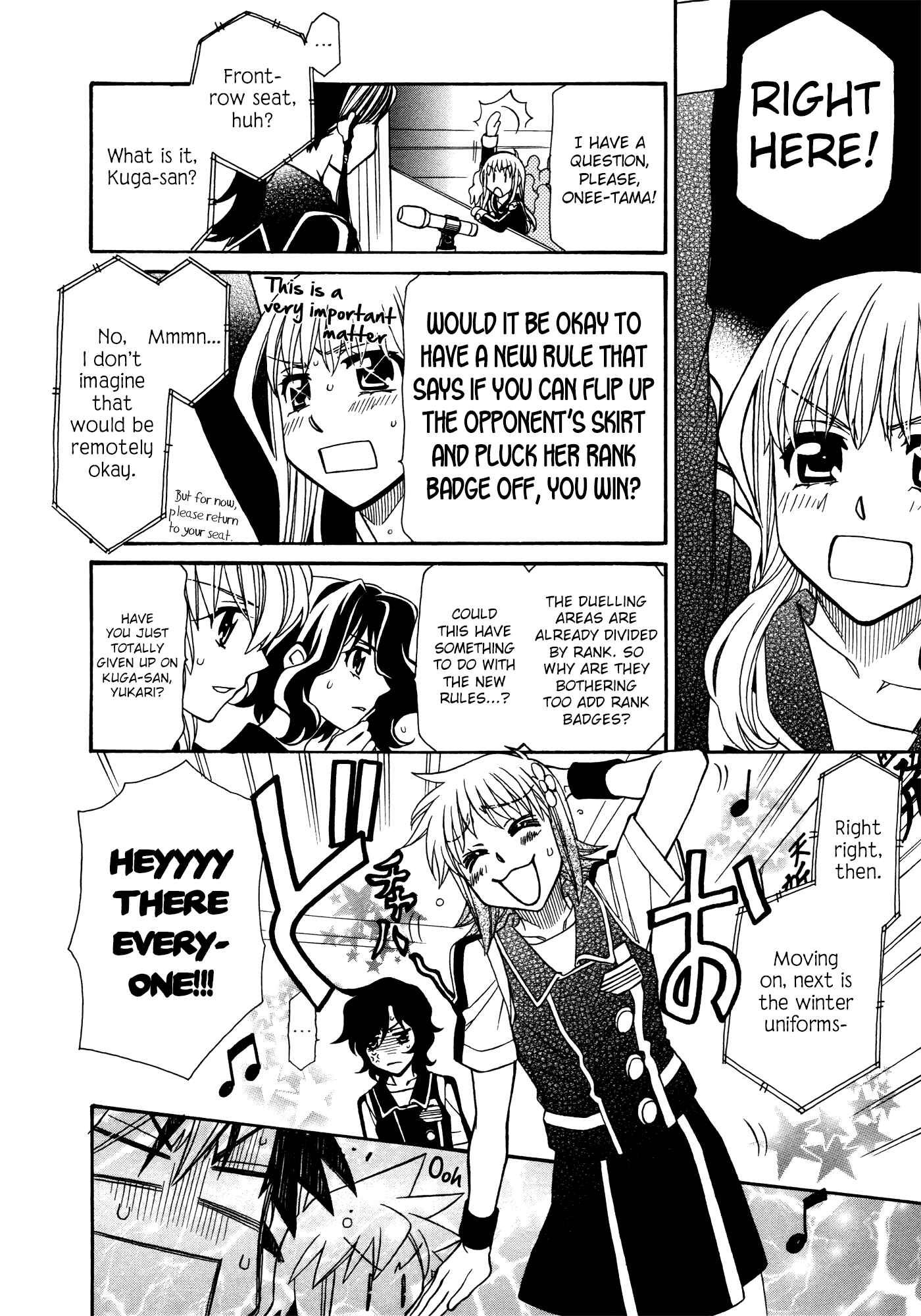 Hayate x Blade Chapter 85 - Page 22
