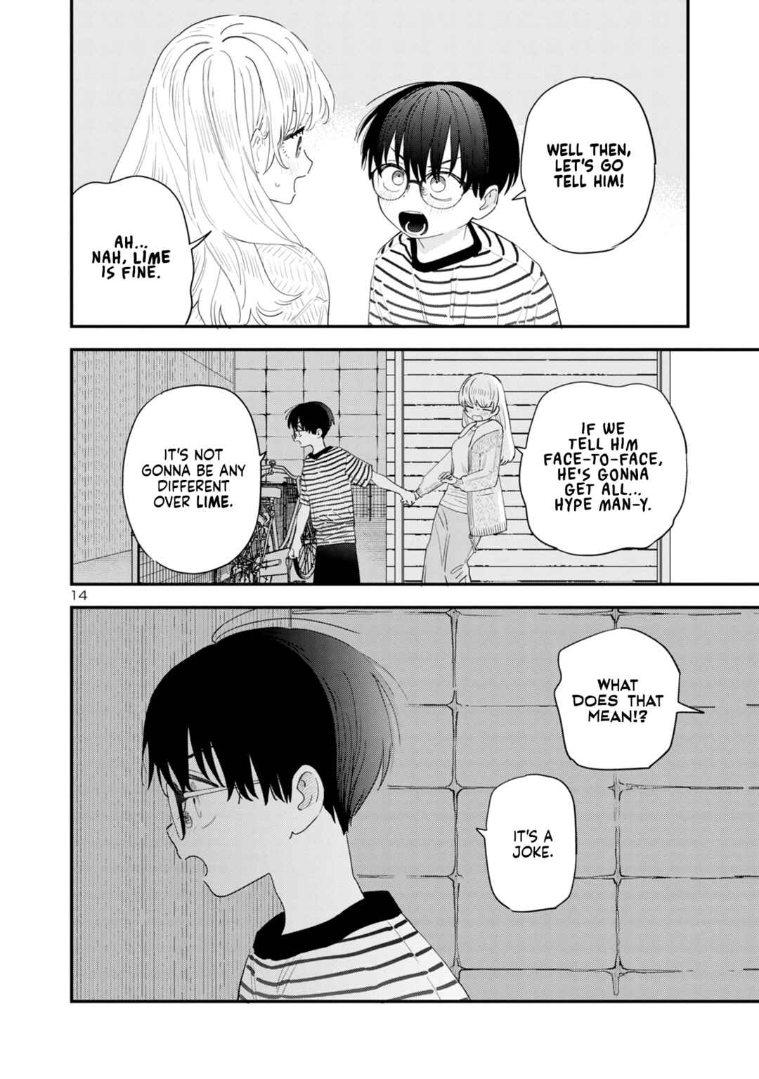 I'm in Love with the Older Girl Next Door Chapter 45 - Page 14