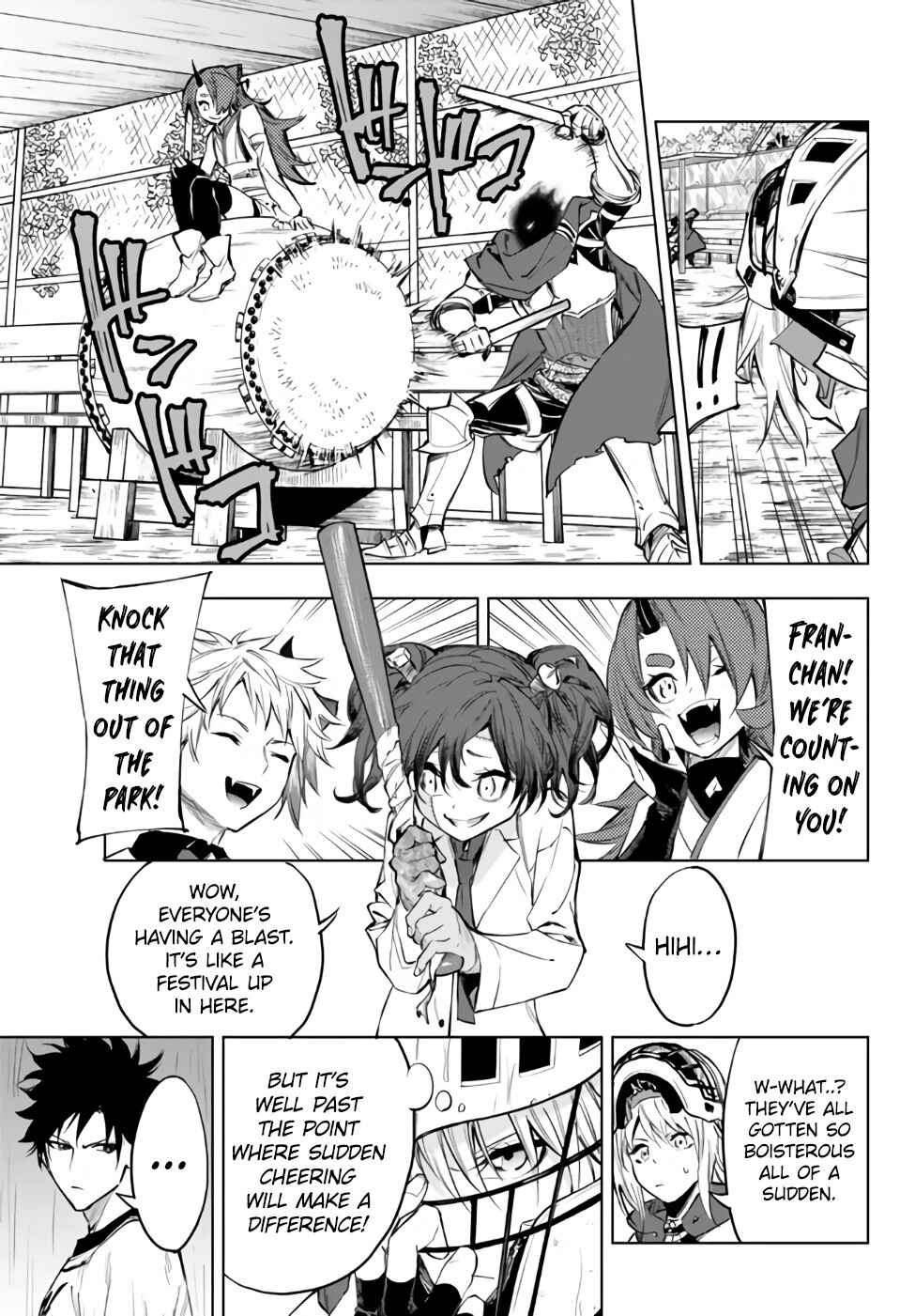 Yakyuu de Sensou suru Isekai de Choukoukoukyuu Ace ga Jakushou Kokka o Sukuu Youdesu Chapter 34.1 - Page 13
