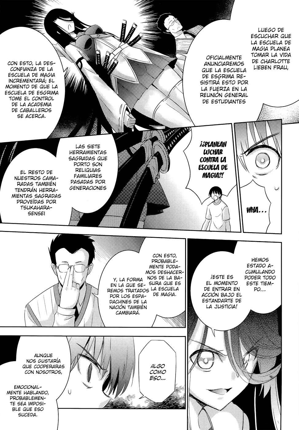 Magika no Kenshi to Shoukan Maou Chapter 26 - Page 30