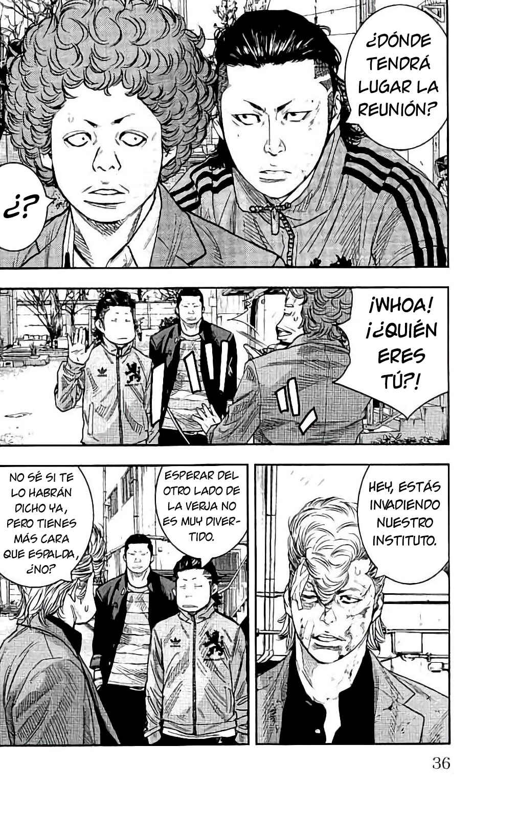 Crows ZERO II - Suzuran x Housen Chapter 9 - Page 35