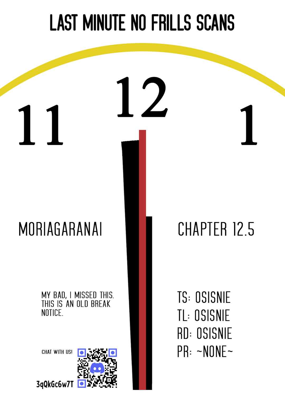 Moriagaranai Date Chapter 12.5 - Page 6