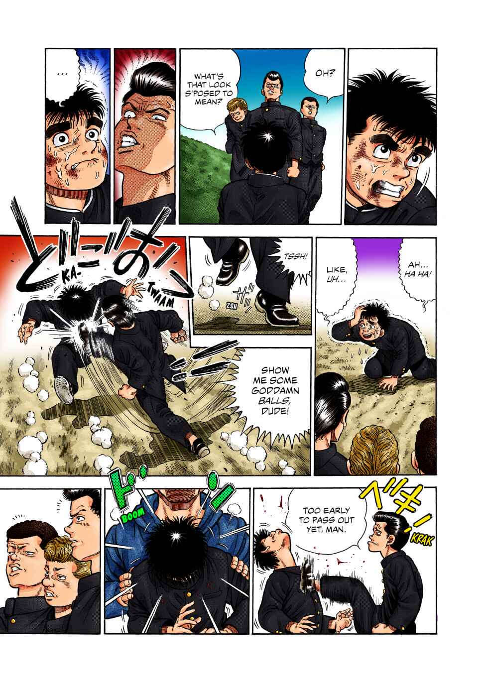 Hajime no Ippo (Fan Colored) Chapter 1 - Page 10