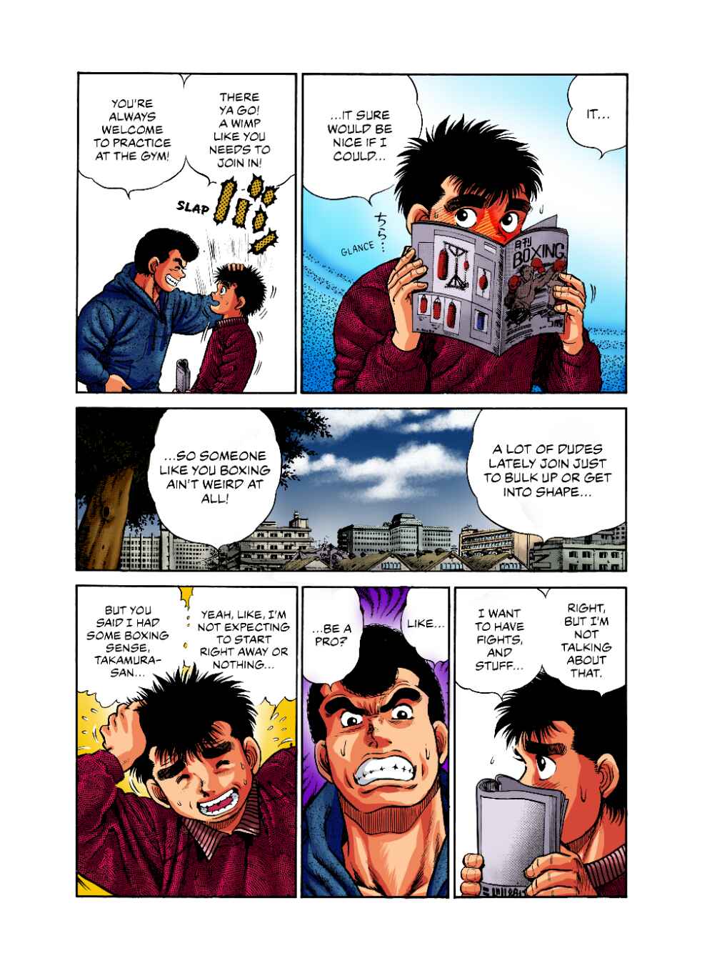 Hajime no Ippo (Fan Colored) Chapter 1 - Page 39