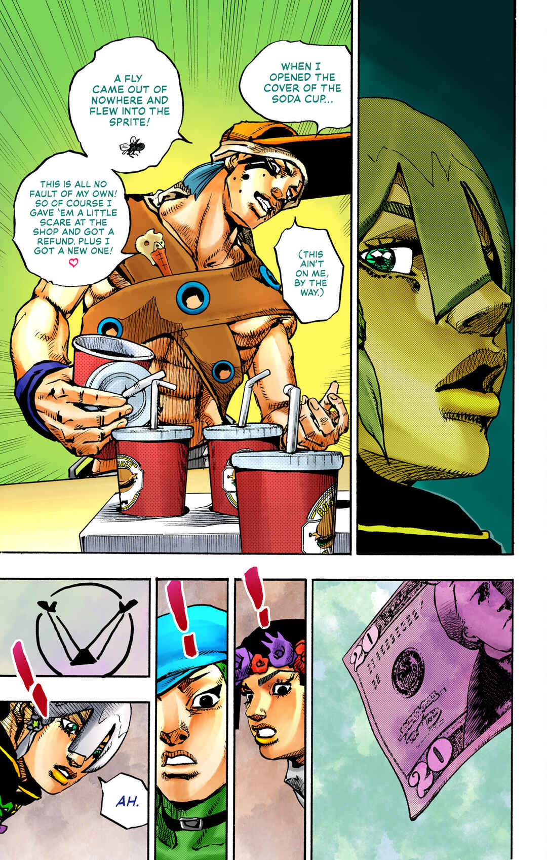 JoJo no Kimyou na Bouken Dai-9-bu: The JOJOLands Color-ban Chapter 8 - Page 12