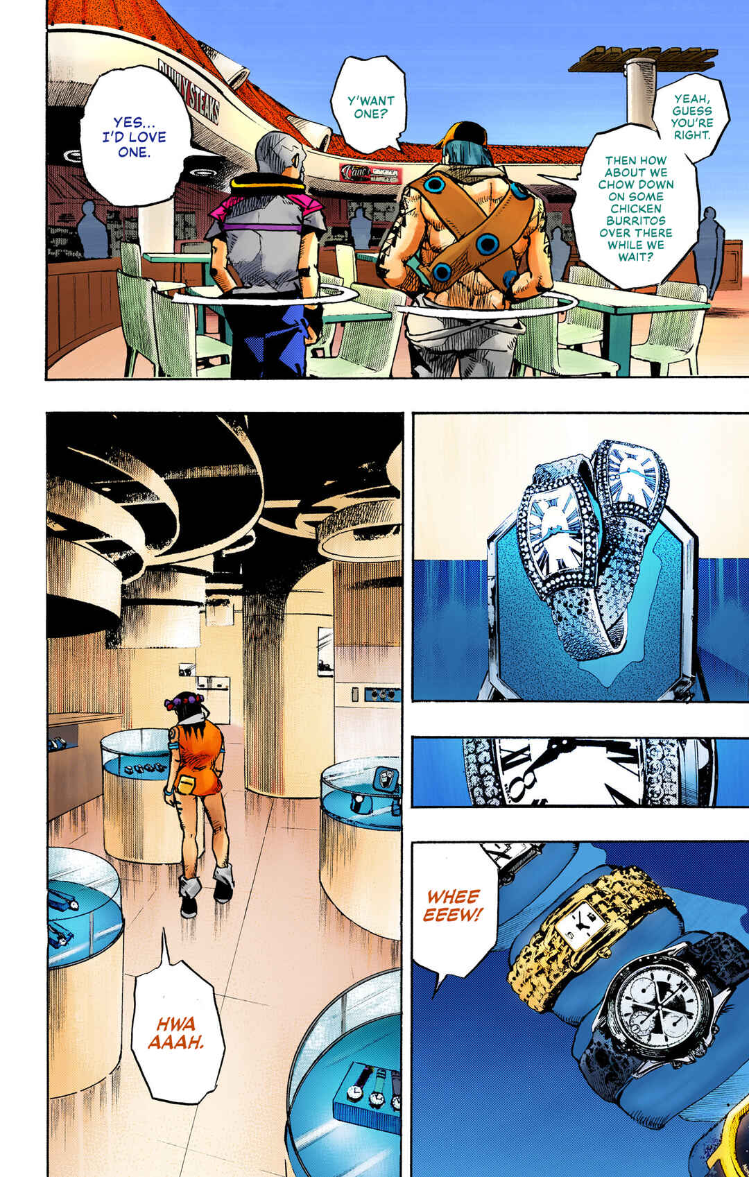 JoJo no Kimyou na Bouken Dai-9-bu: The JOJOLands Color-ban Chapter 8 - Page 20