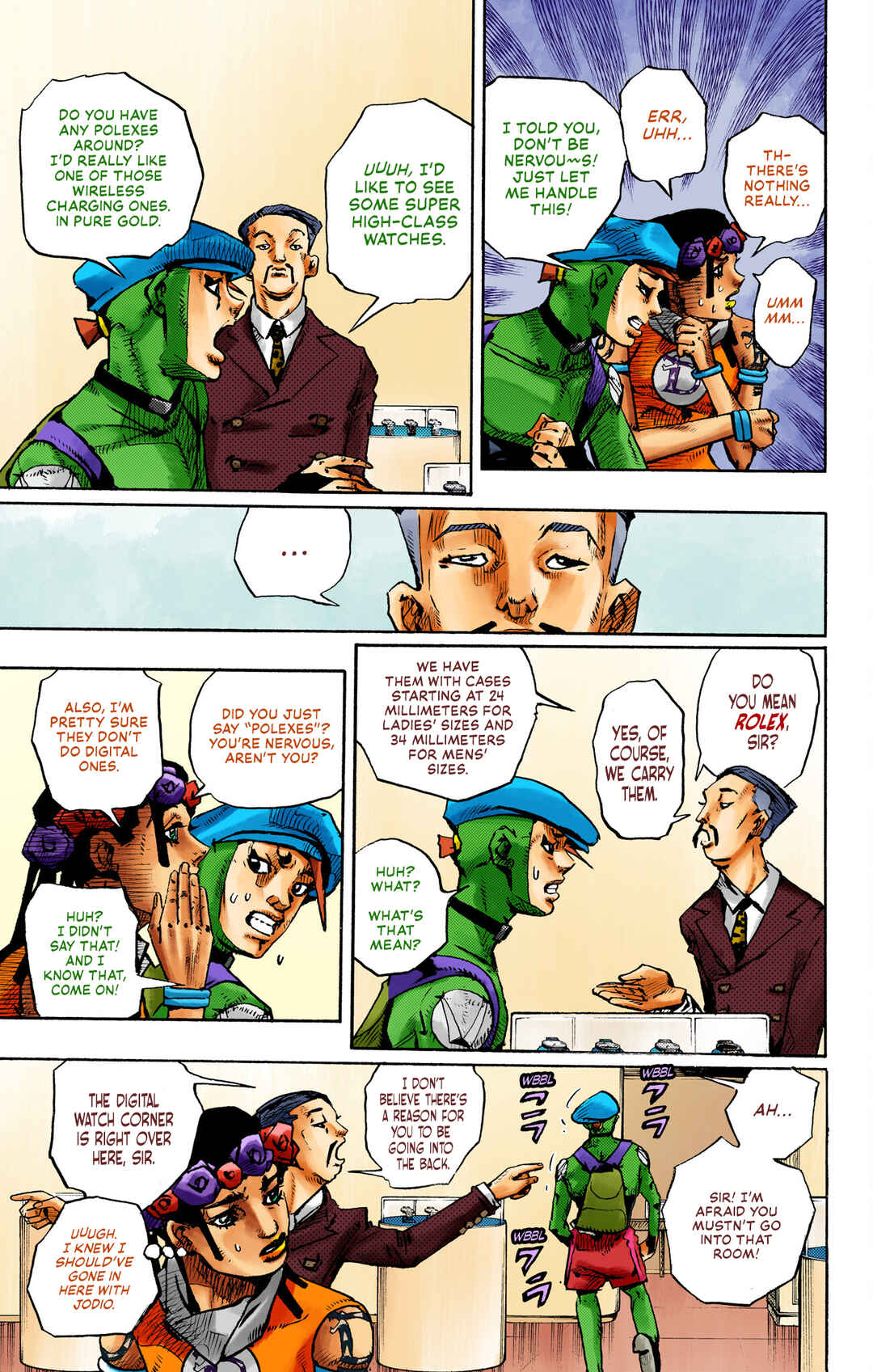 JoJo no Kimyou na Bouken Dai-9-bu: The JOJOLands Color-ban Chapter 8 - Page 23
