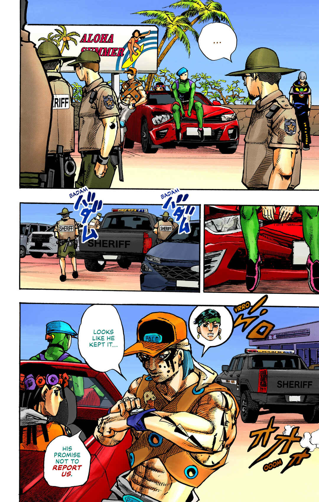 JoJo no Kimyou na Bouken Dai-9-bu: The JOJOLands Color-ban Chapter 8 - Page 3