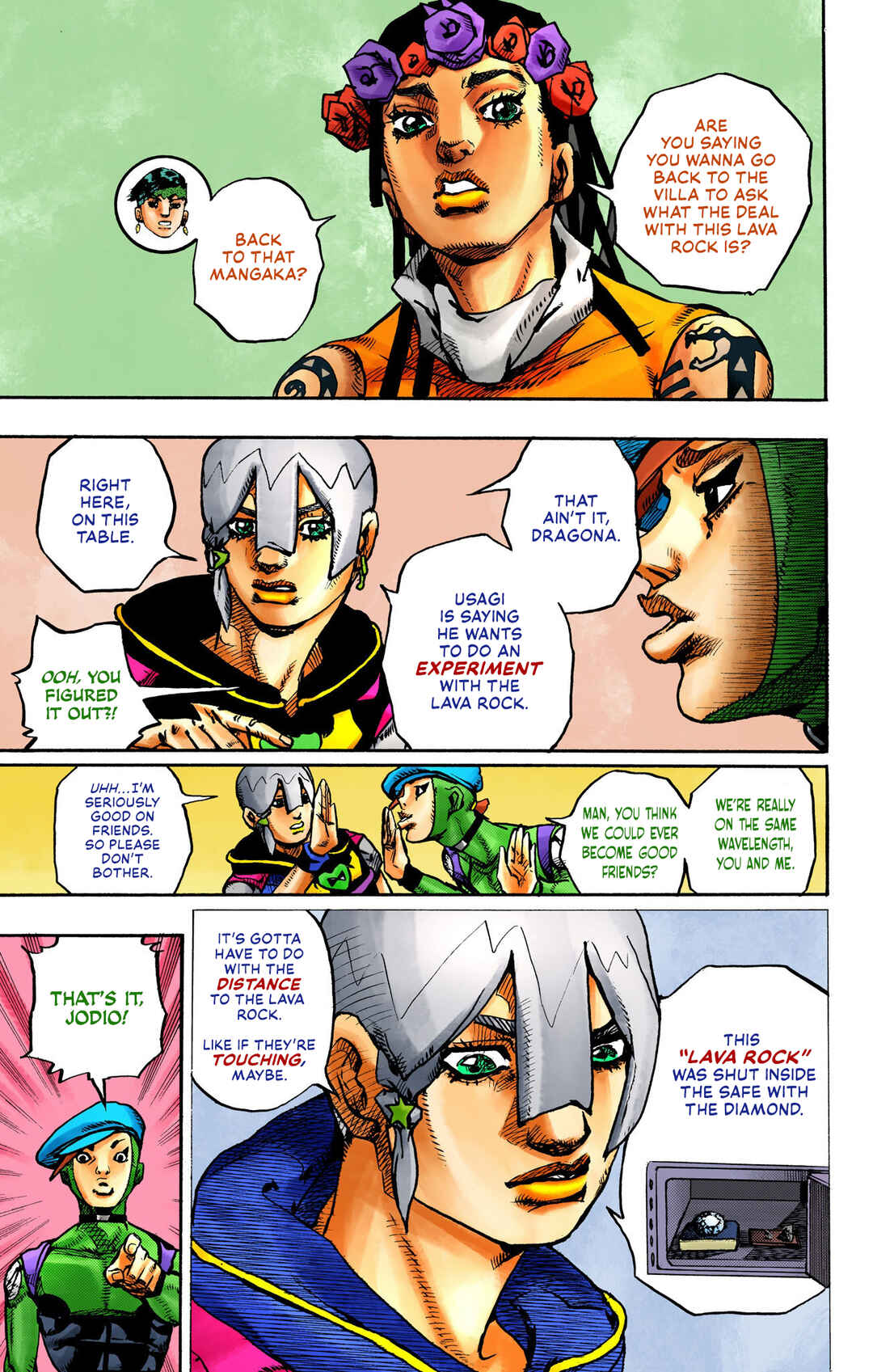 JoJo no Kimyou na Bouken Dai-9-bu: The JOJOLands Color-ban Chapter 8 - Page 8