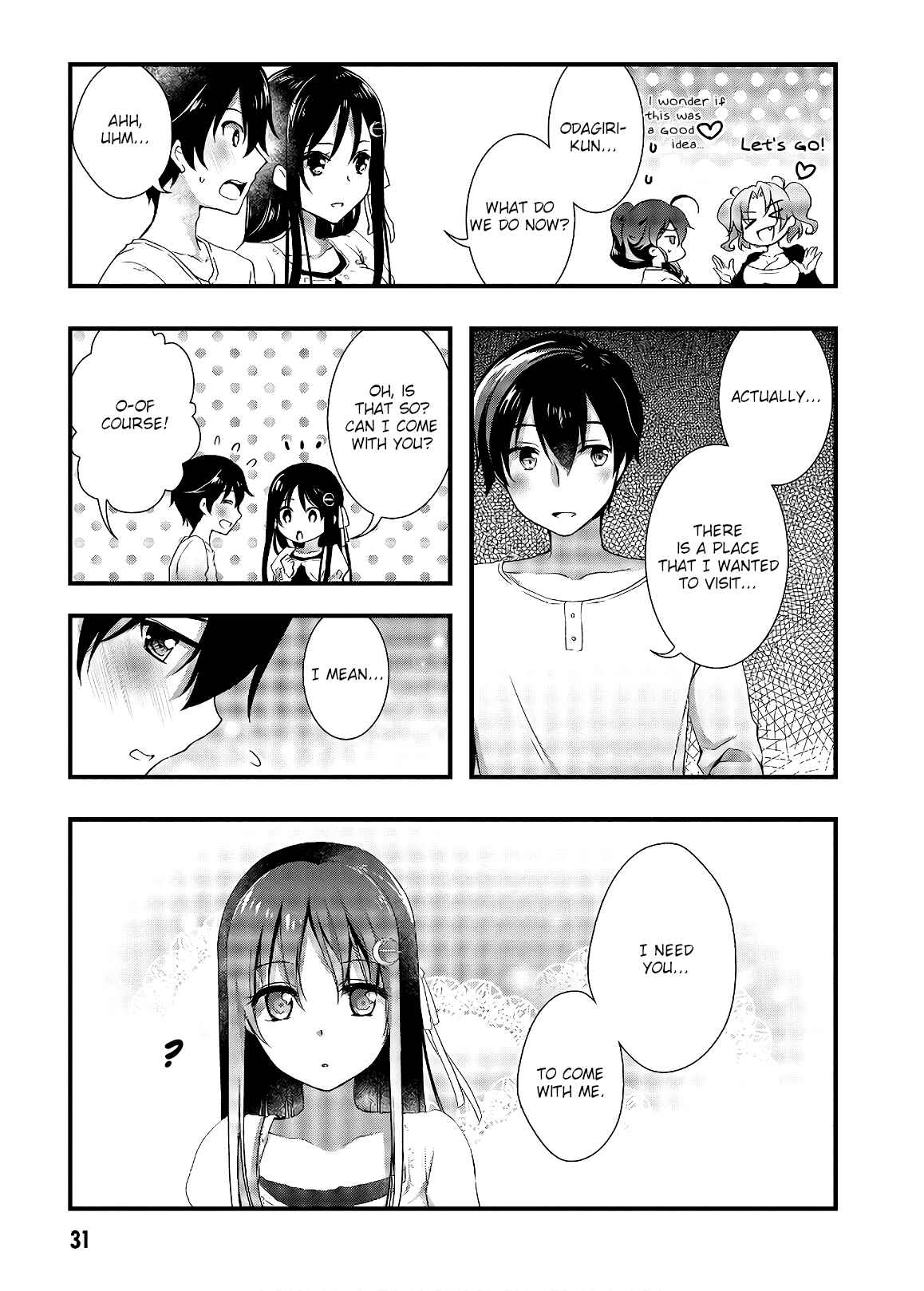 Hiota no Kanojo ga Ore no Motteru Eroge ni Kyoumi Shinshin Nanda ga...... Chapter 28 - Page 32
