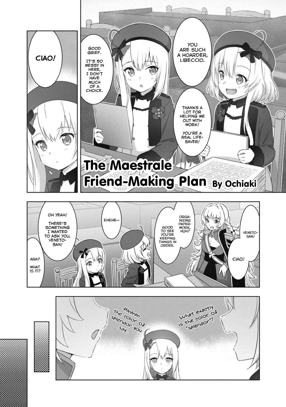 Azur Lane Comic Anthology Breaking!! Chapter 55 - Page 1