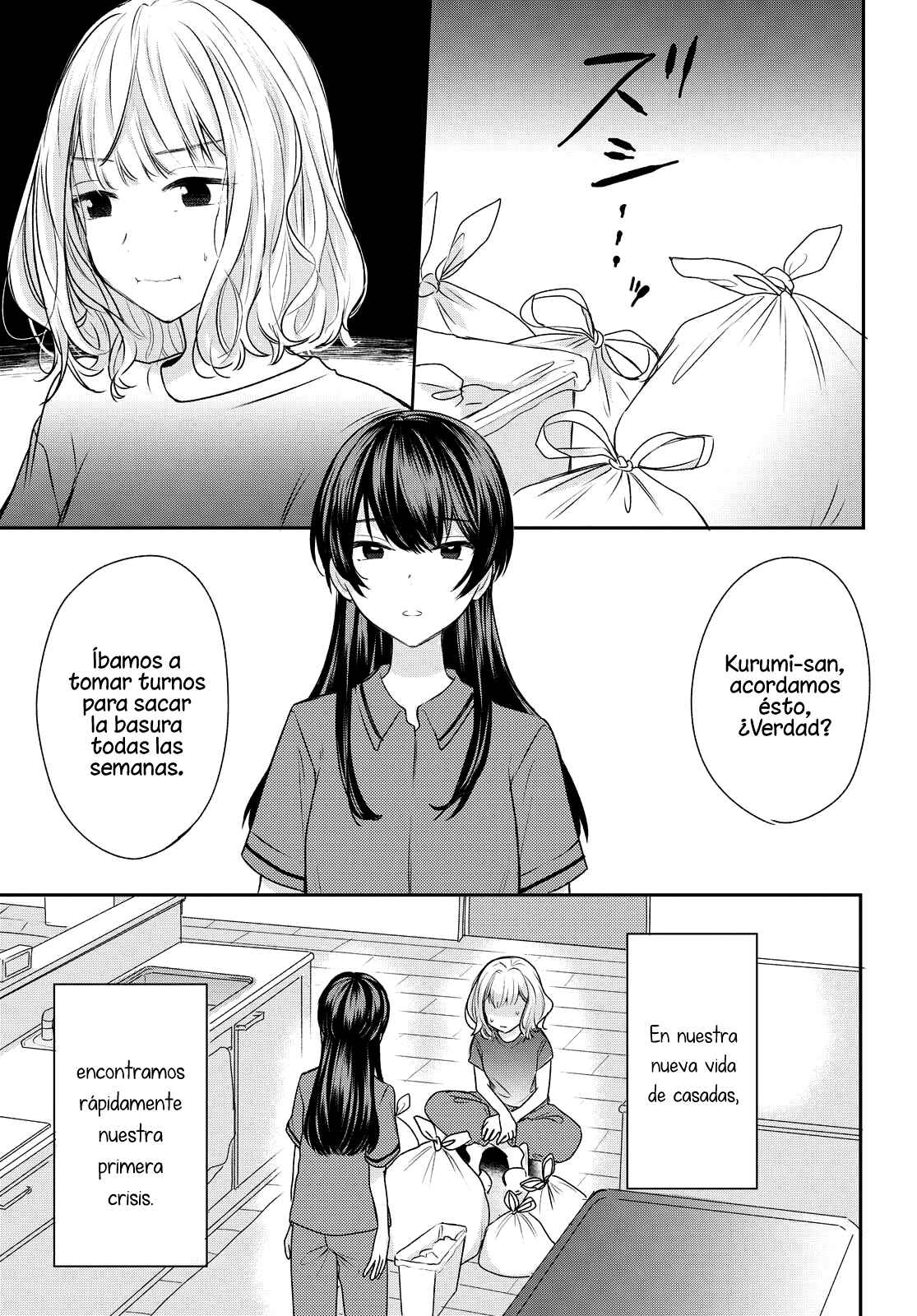 Onna Tomodachi to Kekkon Shitemita. Chapter 2 - Page 1