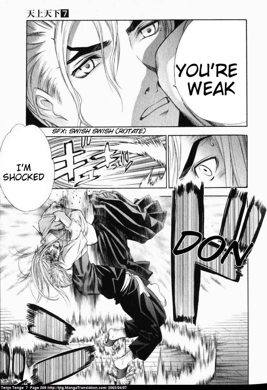 Tenjou Tenge Chapter 45 - Page 9