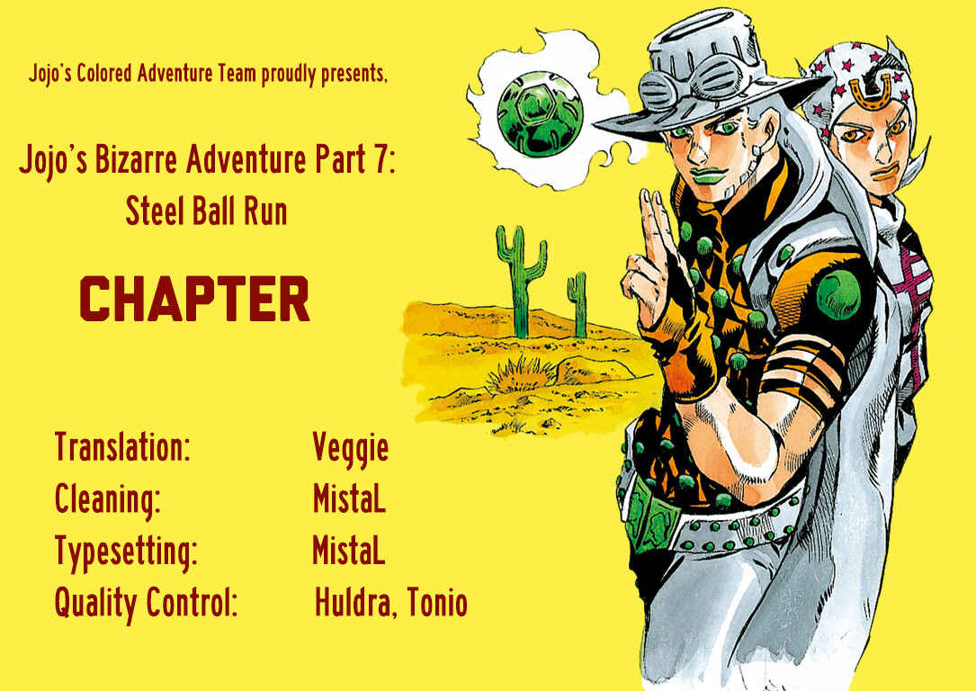 JoJo no Kimyou na Bouken: Part 7 - Steel Ball Run Color-ban Chapter 4 - Page 27