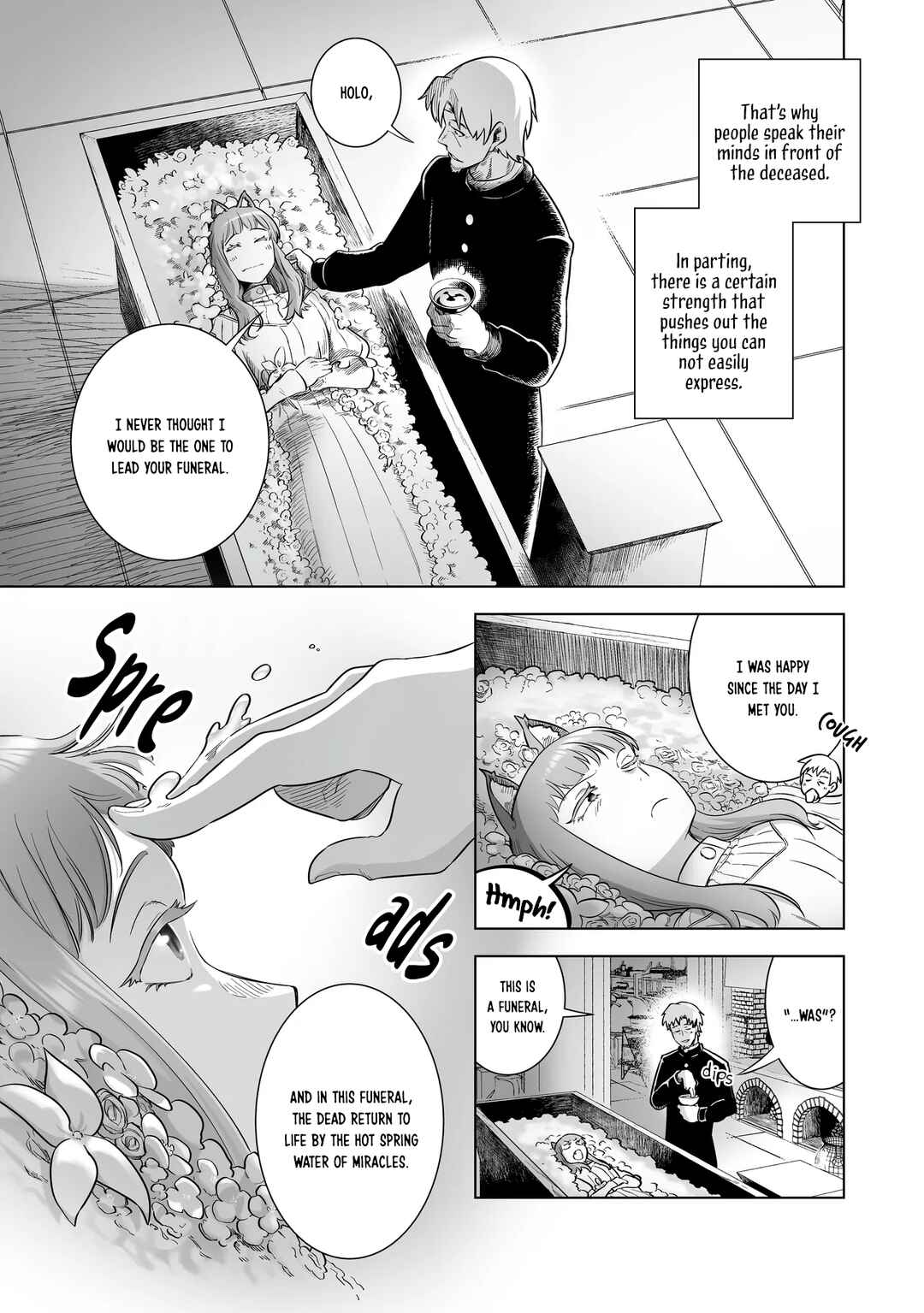 Ookami to Koushinryou: Spring Log Chapter 2 - Page 19