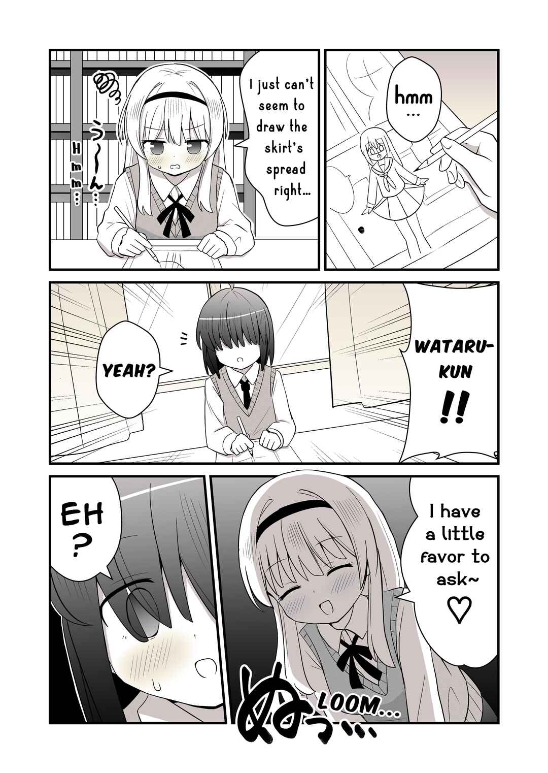 The Boy Forced to Crossdress by His Manga Club Senpai Chapter ? - Page 1