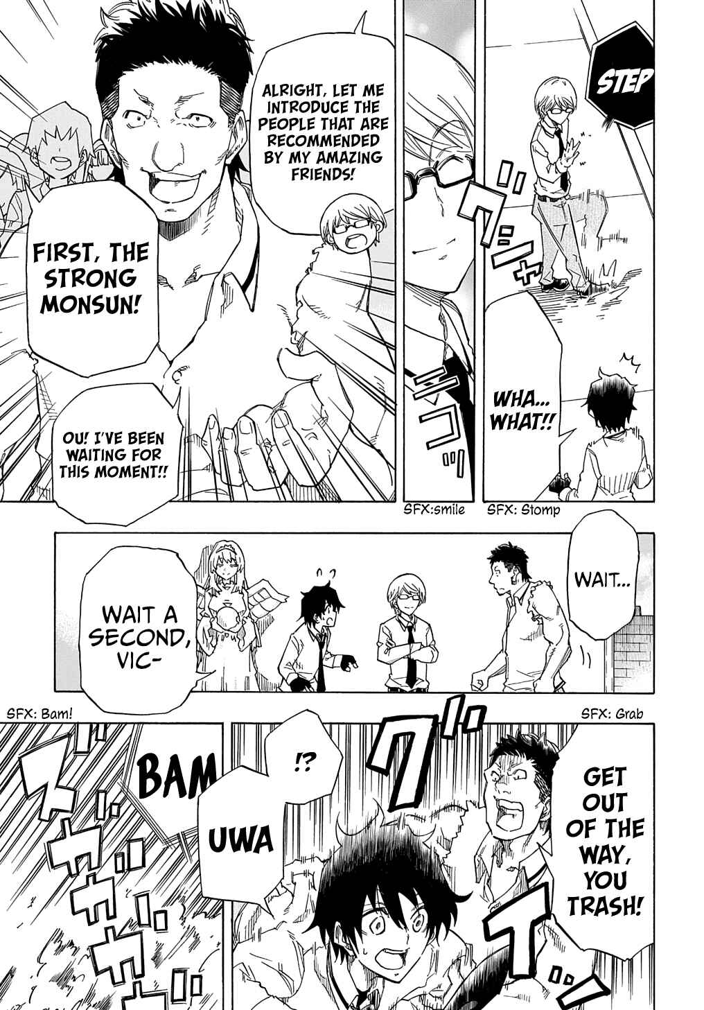 Kiyoubinbou, Jou wo Tateru: Kaitaku Gakuen no Rettousei na no ni, Joukyuu-shoku no Skill to Mahou ga Subete Tsukaemasu Chapter 1 - Page 13