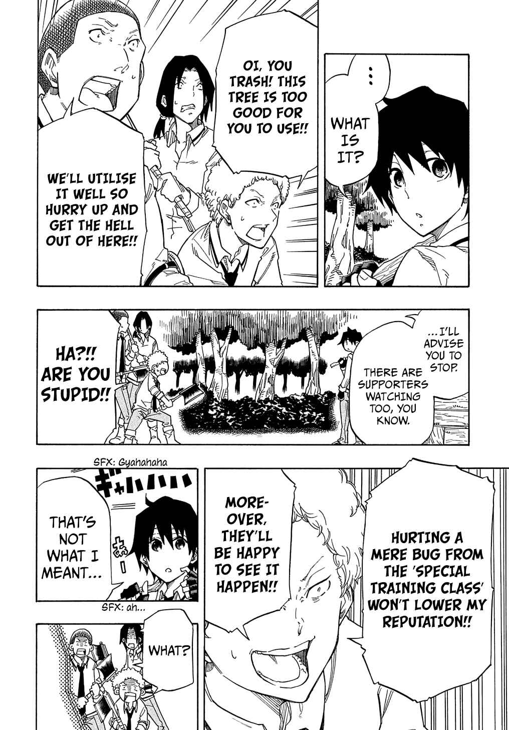 Kiyoubinbou, Jou wo Tateru: Kaitaku Gakuen no Rettousei na no ni, Joukyuu-shoku no Skill to Mahou ga Subete Tsukaemasu Chapter 1 - Page 52