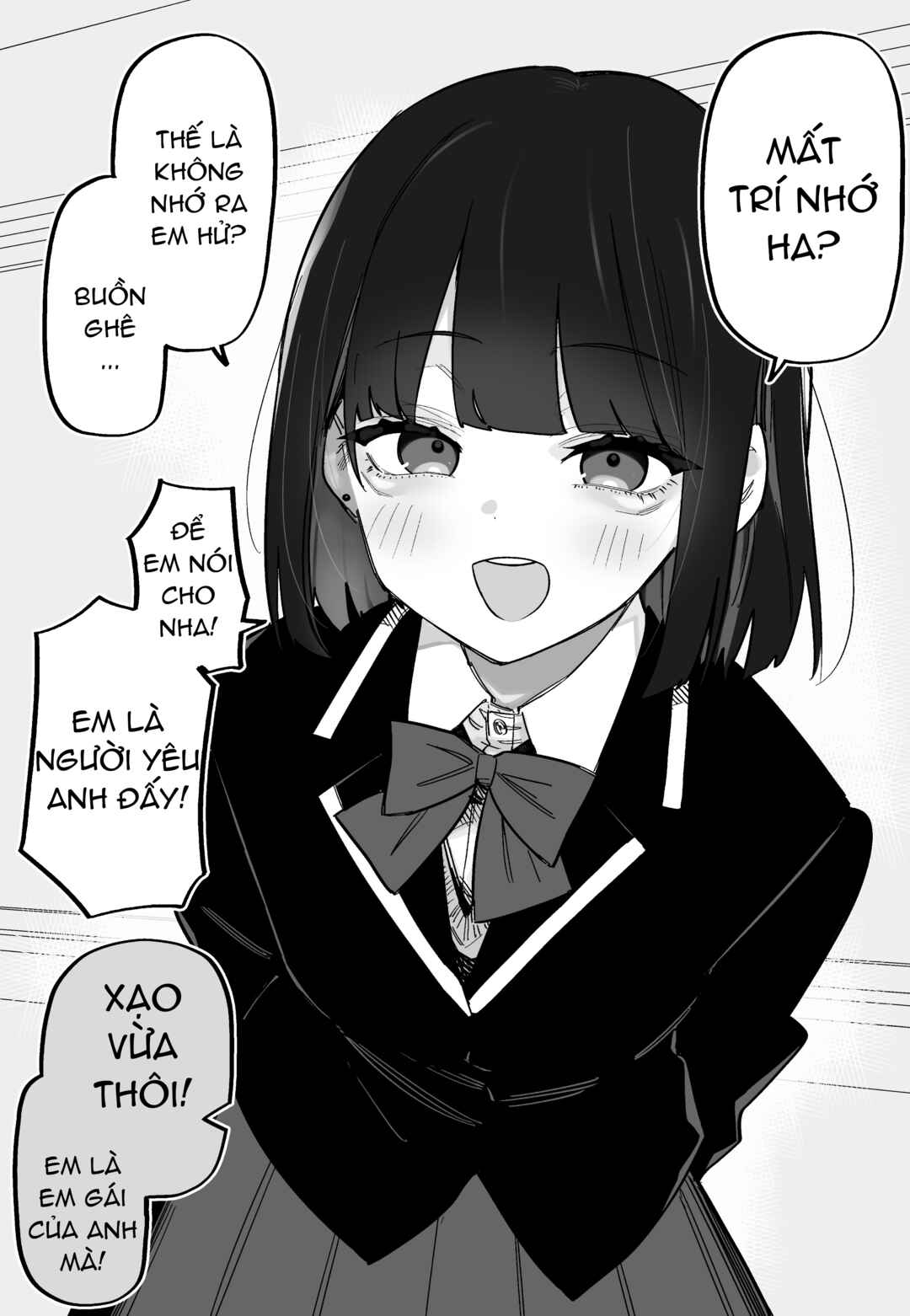 Kioku Soushitsu No Ore o Karakatte Kuru Imouto Chapter ? - Page 1
