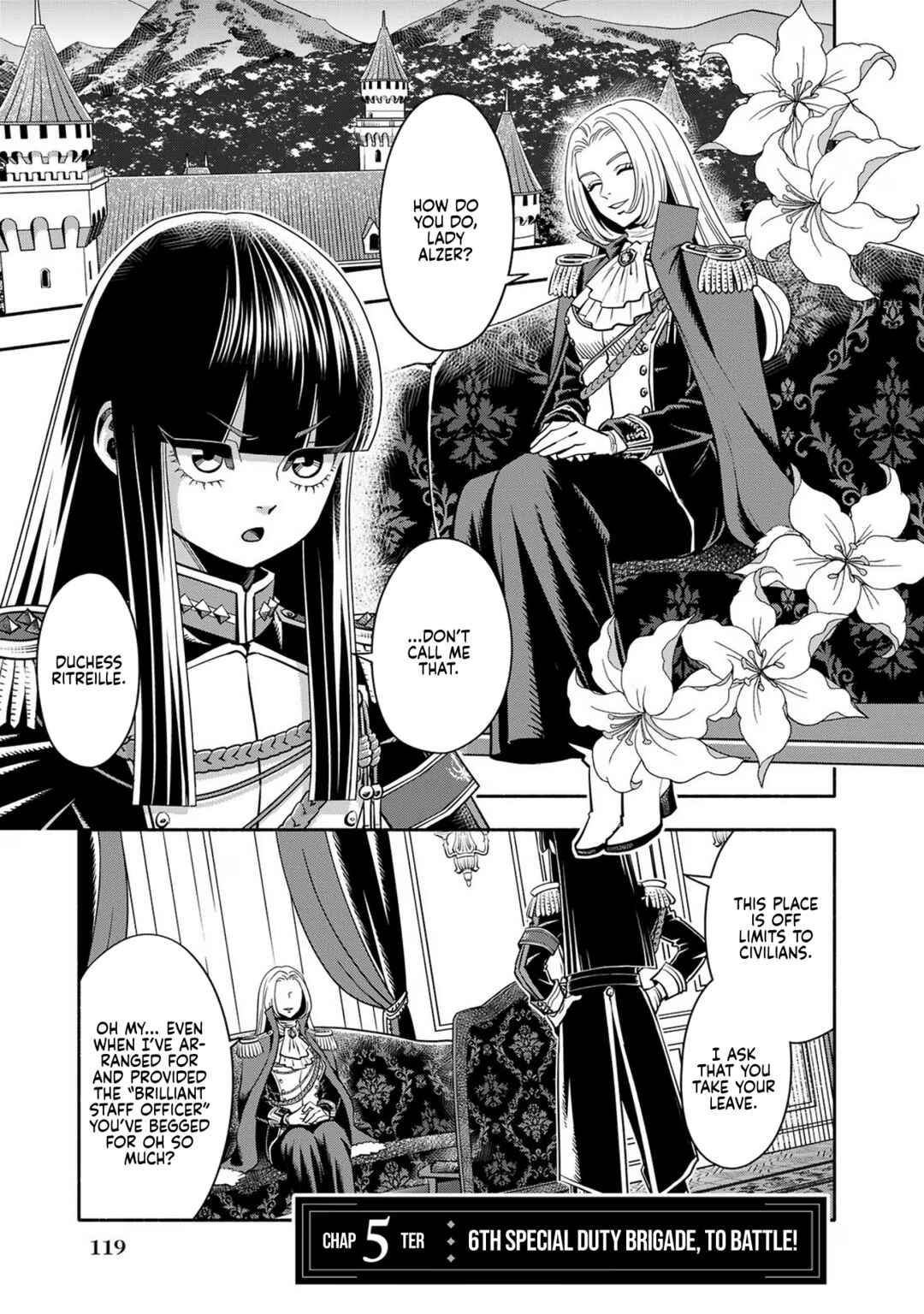 Musket Girls! ~Tensei Sanbou to Senretsu Otome-tachi~ Chapter 5 - Page 1