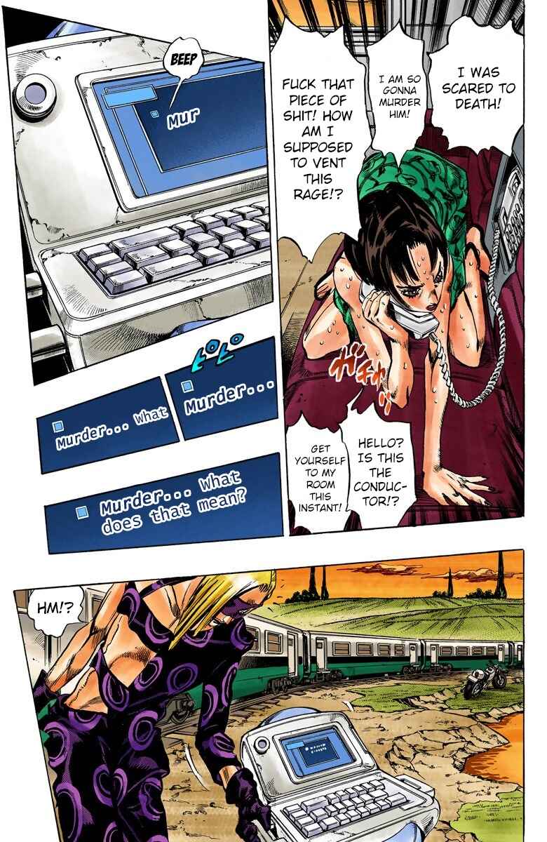 JoJo no Kimyou na Bouken: Part 5 - Ougon no Kaze Color-ban Chapter 62 - Page 5