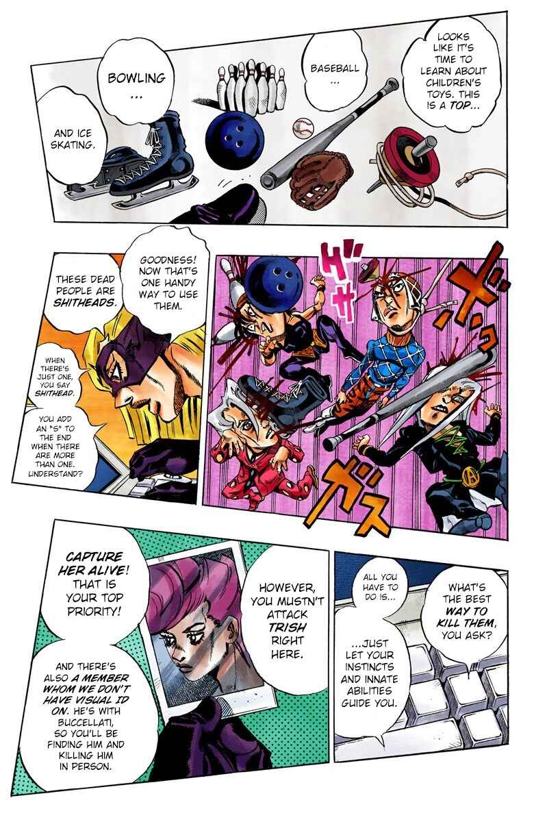 JoJo no Kimyou na Bouken: Part 5 - Ougon no Kaze Color-ban Chapter 62 - Page 9