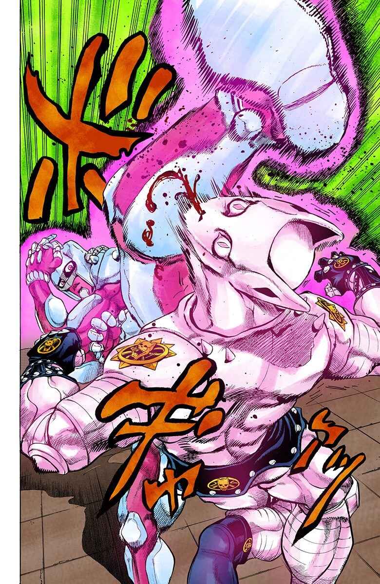 JoJo no Kimyou na Bouken: Part 4 - Diamond wa Kudakenai Color-ban Chapter 162 - Page 10