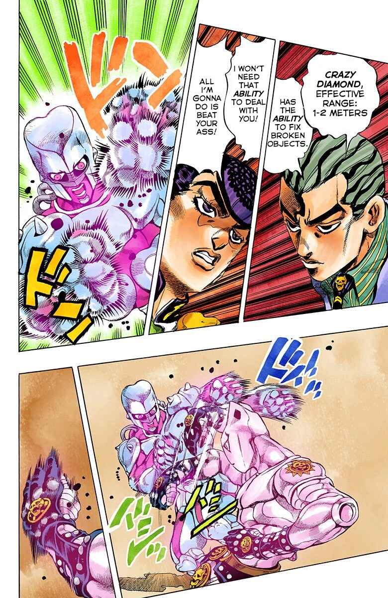 JoJo no Kimyou na Bouken: Part 4 - Diamond wa Kudakenai Color-ban Chapter 162 - Page 8