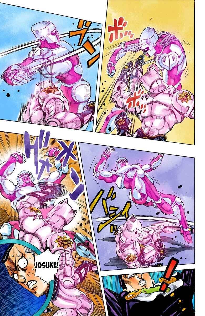 JoJo no Kimyou na Bouken: Part 4 - Diamond wa Kudakenai Color-ban Chapter 162 - Page 9