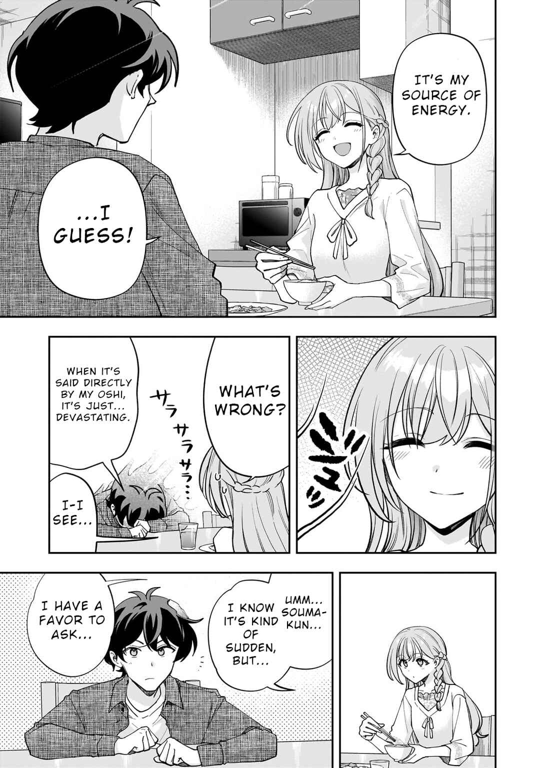 Net no "Oshi" to Real no "Oshi" ga Tonari ni Hikkoshite Kita Chapter 14 - Page 13