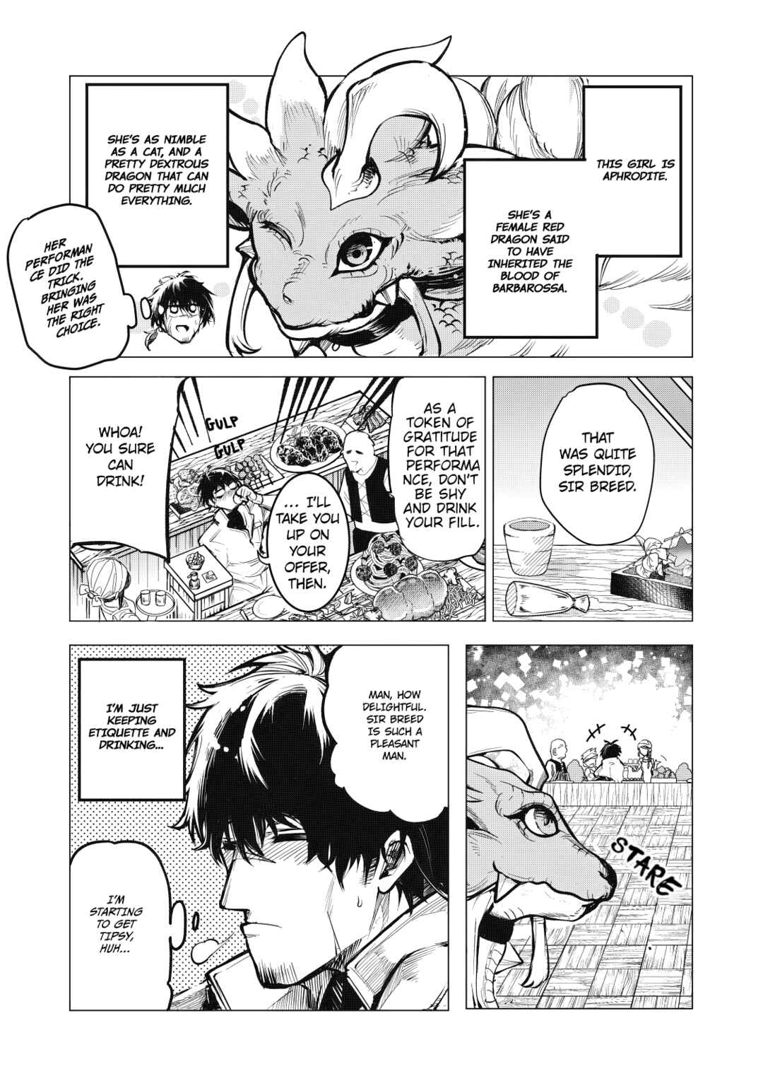 Kuni wo Owareta Ryuushi-san, Hirowareta Ringoku de Ukkari Musou Shite Shimau. ~Jakushou Kokka ga Tairiku Saikyou no Ryuu no Rakuen ni Naru made~ Chapter 7 - Page 12